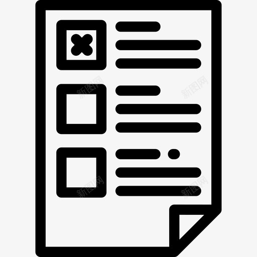 列表企业管理2线性图标svg_新图网 https://ixintu.com 企业管理2 列表 线性