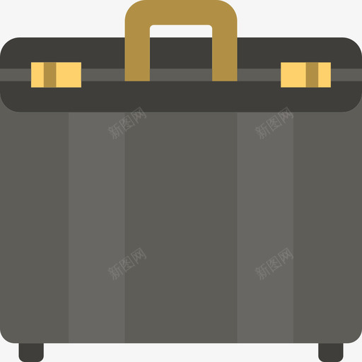 手提箱商务系列3扁平图标svg_新图网 https://ixintu.com 商务系列3 扁平 手提箱