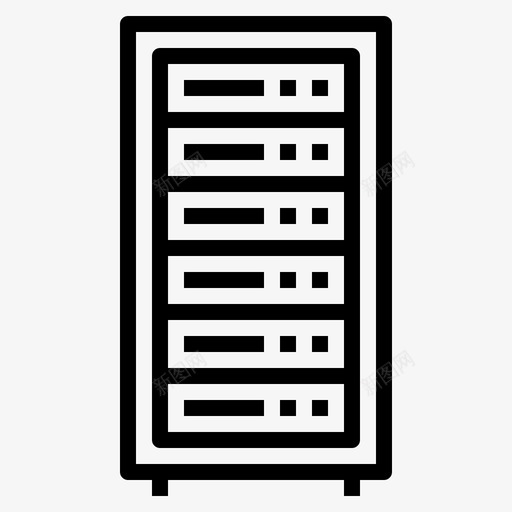 主机计算机服务器图标svg_新图网 https://ixintu.com 主机 服务器 网络 计算机 计算机技术