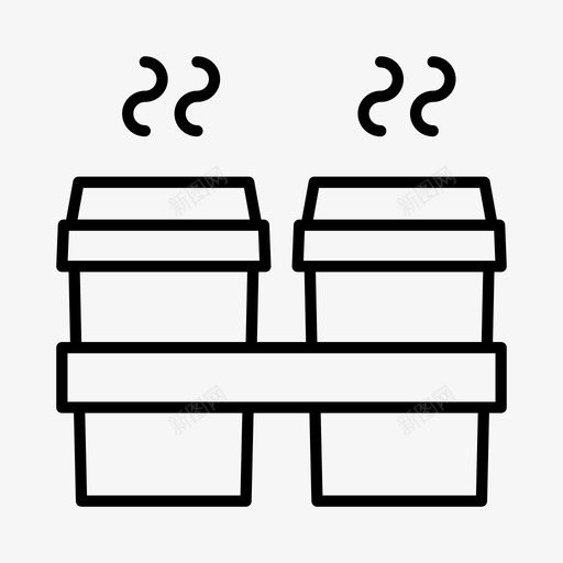 外卖咖啡早餐饮料图标svg_新图网 https://ixintu.com 外卖咖啡 早餐 茶 食物 饮料 饮食
