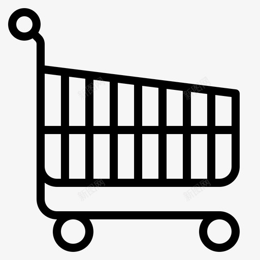 购物车电子商务购物001图标svg_新图网 https://ixintu.com 电子商务 购物001 购物车