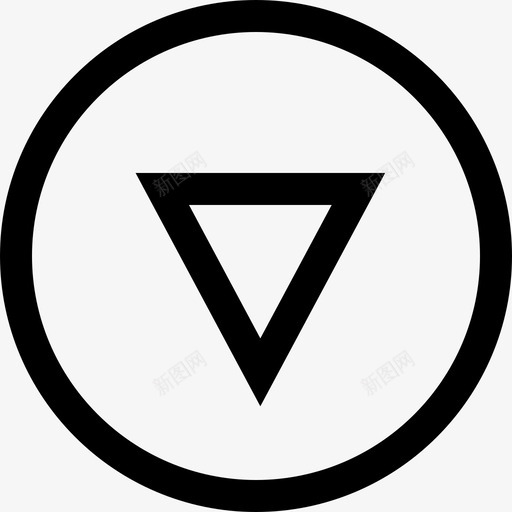 向下箭头箭头图标集合线性svg_新图网 https://ixintu.com 向下箭头 箭头图标集合 线性