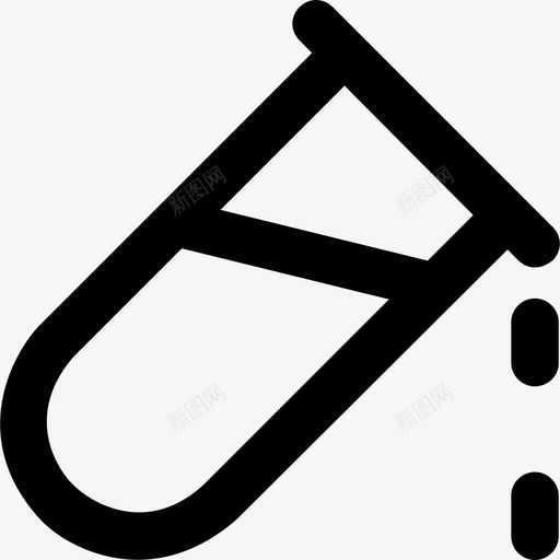 试管保健图标集粗体圆形svg_新图网 https://ixintu.com 保健图标集 粗体圆形 试管