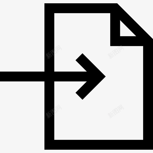 导入文本编辑器集合线性图标svg_新图网 https://ixintu.com 导入 文本编辑器集合 线性
