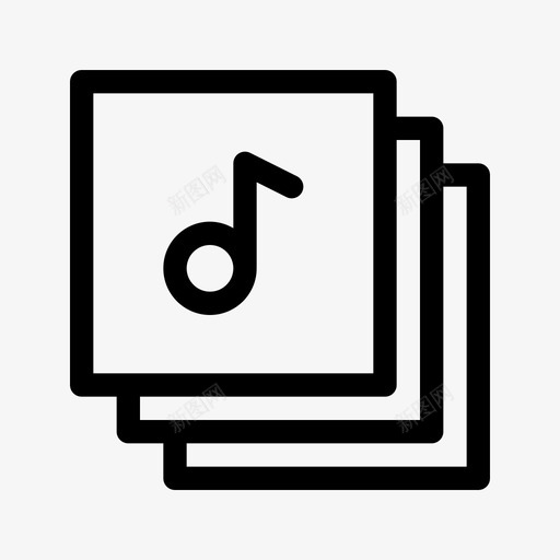音乐播放列表备忘歌曲图标svg_新图网 https://ixintu.com 27072018 备忘 歌曲 音乐播放列表