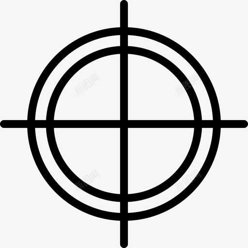 目标财务和业务设置线性图标svg_新图网 https://ixintu.com 目标 线性 财务和业务设置