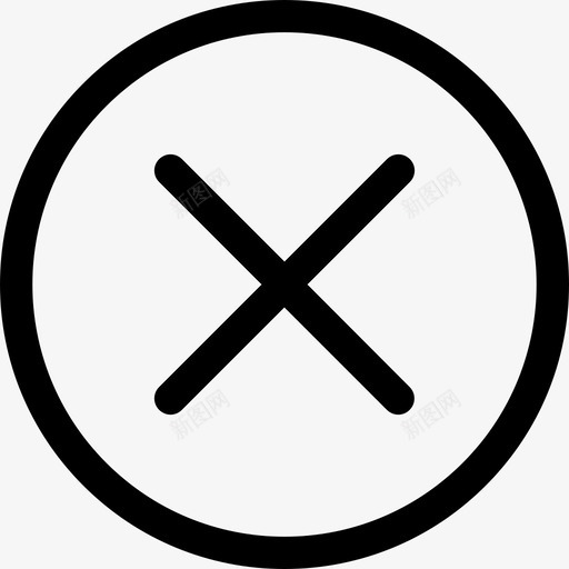 取消多媒体收藏线性图标svg_新图网 https://ixintu.com 取消 多媒体收藏 线性