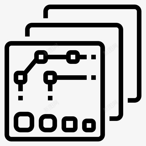 层艺术图标svg_新图网 https://ixintu.com 层 艺术 艺术设计 设计