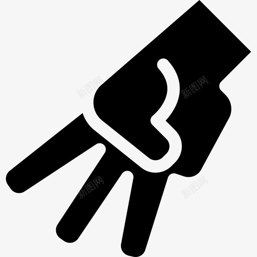 手语棒球元素填充物图标svg_新图网 https://ixintu.com 填充物 手语 棒球元素