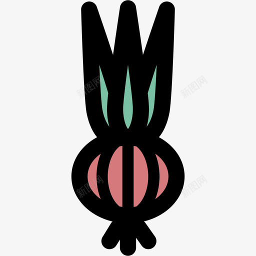 灯泡弹簧2线性颜色图标svg_新图网 https://ixintu.com 弹簧2 灯泡 线性颜色