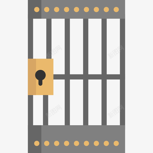 监狱警察3公寓图标svg_新图网 https://ixintu.com 公寓 监狱 警察3