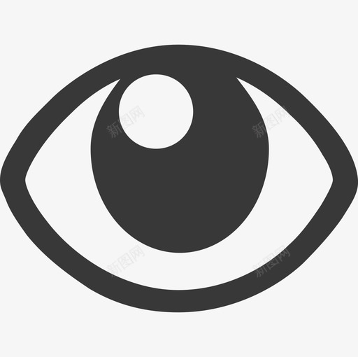 启汇微官网icon_浏览svg_新图网 https://ixintu.com 启汇微官网icon_浏览