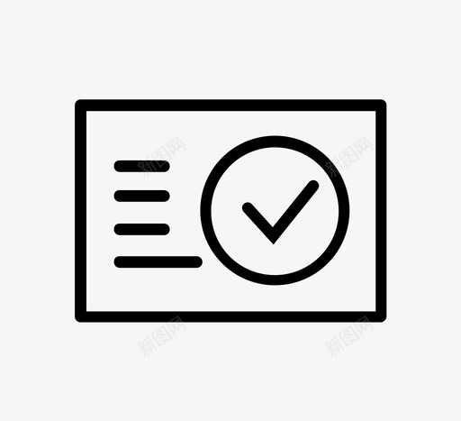 检查更正完成图标svg_新图网 https://ixintu.com 业务云应用程序 好 完成 是 更正 检查