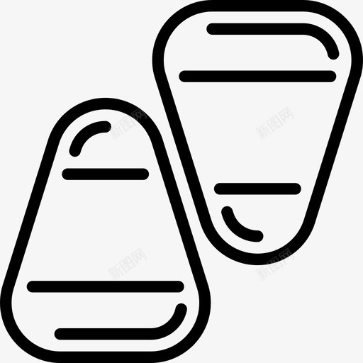 玉米糖万圣节元素3直线型图标svg_新图网 https://ixintu.com 万圣节元素3 玉米糖 直线型