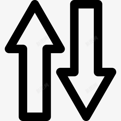 交换箭头银行和金融元素图标svg_新图网 https://ixintu.com 交换 箭头 银行和金融元素