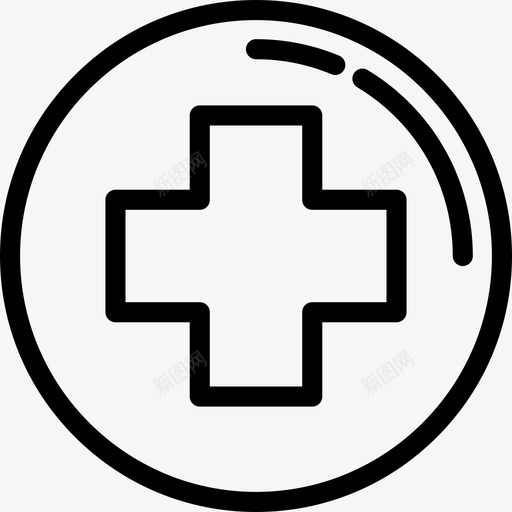 医院医学16直系图标svg_新图网 https://ixintu.com 医学16 医院 直系