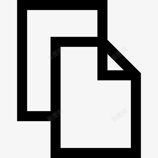 复制文本编辑器集合线性图标svg_新图网 https://ixintu.com 复制 文本编辑器集合 线性