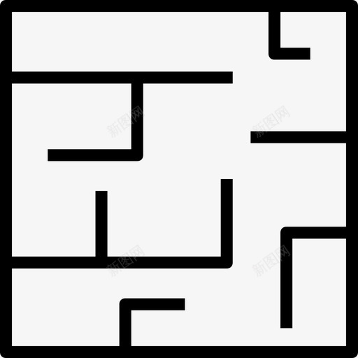 图纸房地产和建筑线性图标svg_新图网 https://ixintu.com 图纸 房地产和建筑 线性