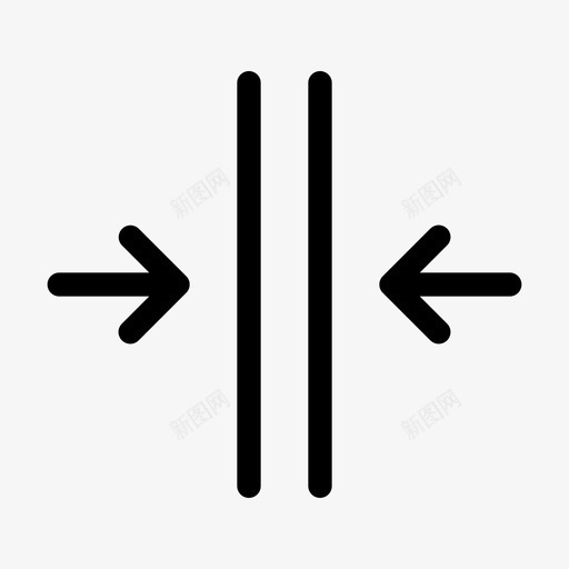 宽度长度测量图标svg_新图网 https://ixintu.com 23072018 刻度 宽度 测量 范围 长度