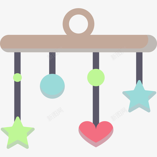 可爱的玩具婴儿玩具图标svg_新图网 https://ixintu.com 可爱的玩具 婴儿玩具