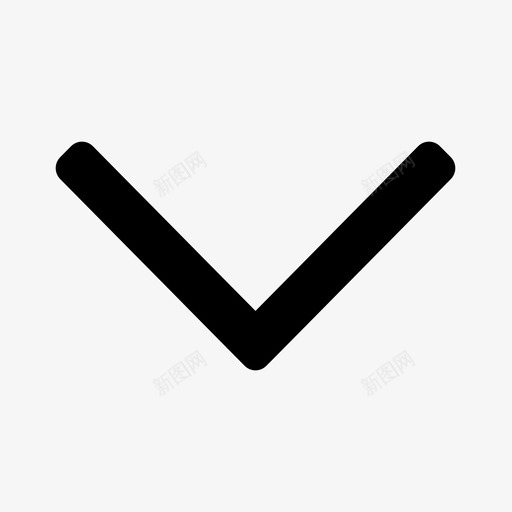 小箭头-下svg_新图网 https://ixintu.com 小箭头-下