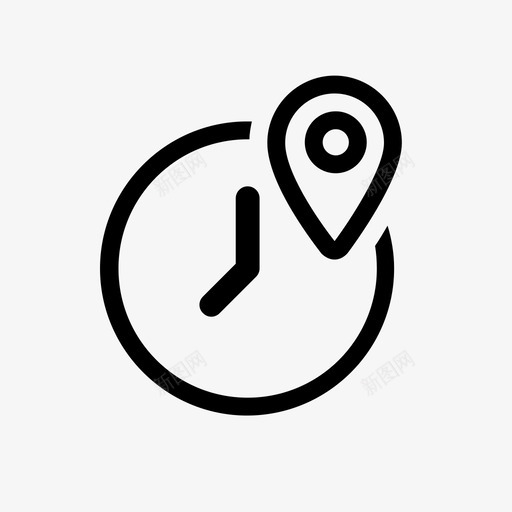 地图历史图标svg_新图网 https://ixintu.com 地图历史