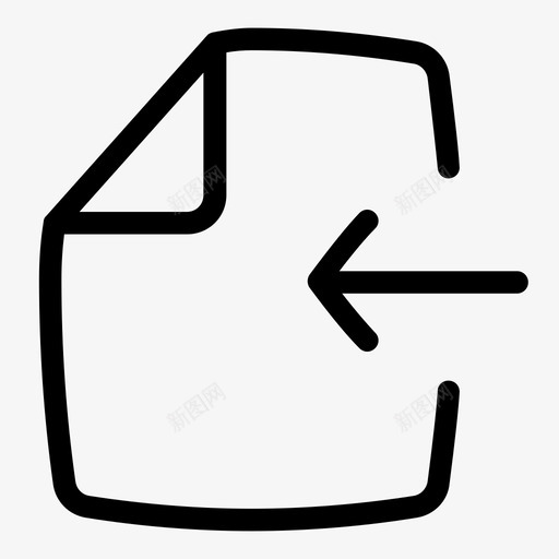 导入文档导出文件图标svg_新图网 https://ixintu.com 合并 导入文档 导出 文件 滴状图标集