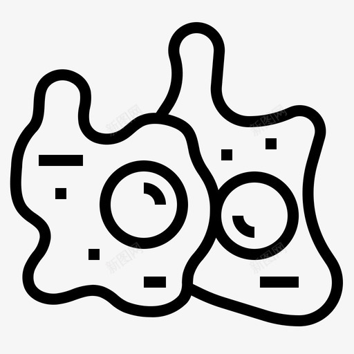 肿瘤癌症细胞图标svg_新图网 https://ixintu.com 医用大麻 癌症 细胞 肿瘤
