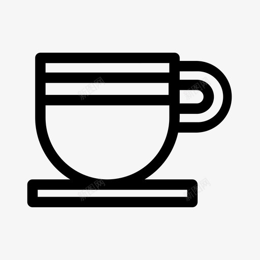 杯子酒店住宿图标svg_新图网 https://ixintu.com 住宿 旅行 杯子 酒店