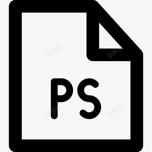 PS和开发元素粗体圆润图标svg_新图网 https://ixintu.com PS 粗体圆润 设计和开发元素