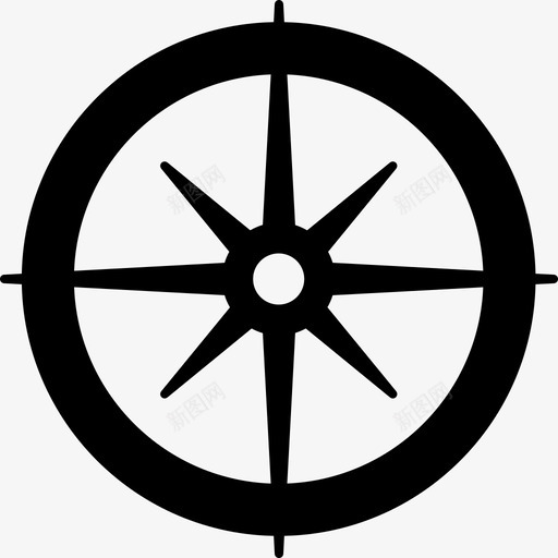 指南针搜索引擎优化5填充128px图标svg_新图网 https://ixintu.com 填充128px 指南针 搜索引擎优化5