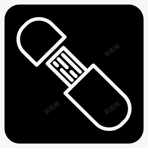 usb闪存驱动器笔驱动器图标svg_新图网 https://ixintu.com U盘 usb 所有n 笔驱动器 闪存驱动器