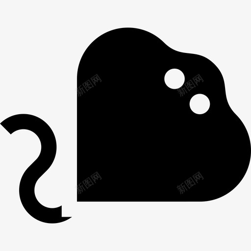 黄貂鱼动物18填充图标svg_新图网 https://ixintu.com 动物18 填充 黄貂鱼