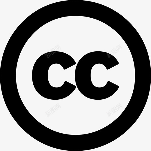 CreativeCommons徽标2扁平图标svg_新图网 https://ixintu.com CreativeCommons 徽标2 扁平