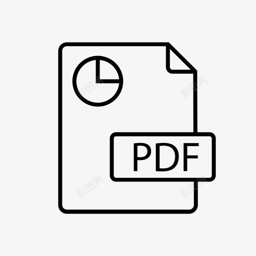 pdf文件文档文件扩展名图标svg_新图网 https://ixintu.com pdf文件 可移植文档 文件扩展名 文件格式 文件类型 文档