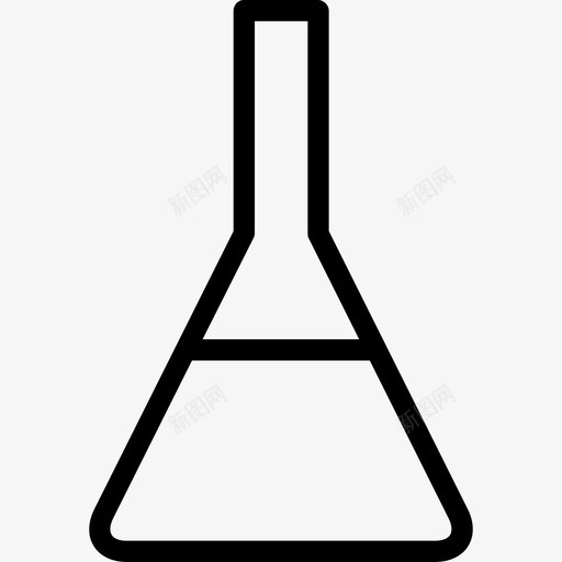 烧瓶医用12线性图标svg_新图网 https://ixintu.com 医用12 烧瓶 线性