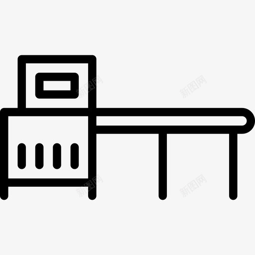 传送带工业图标收集线性svg_新图网 https://ixintu.com 传送带 工业图标收集 线性