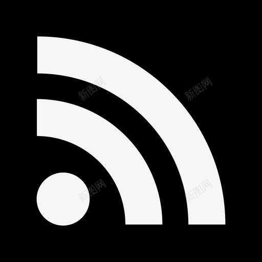 Rss社交媒体社交网络徽标图标svg_新图网 https://ixintu.com Rss 社交媒体 社交网络徽标