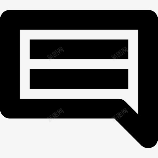 语音泡泡航空图标集合线性svg_新图网 https://ixintu.com 线性 航空图标集合 语音泡泡