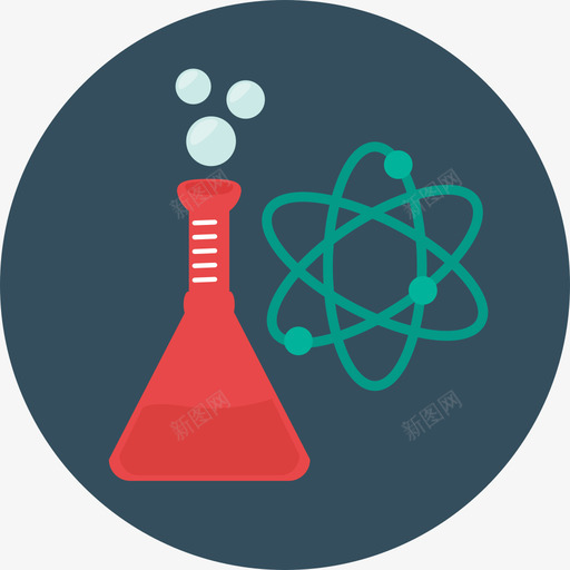科学搜索引擎优化2圆形平面图标svg_新图网 https://ixintu.com 圆形平面 搜索引擎优化2 科学