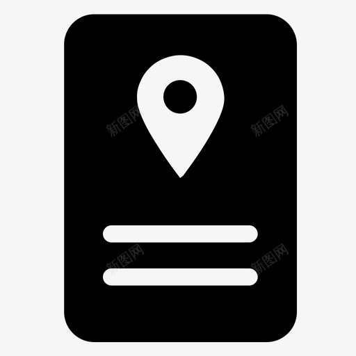 旅游指南地点旅游图标svg_新图网 https://ixintu.com 地点 旅游 旅游度假 旅游指南