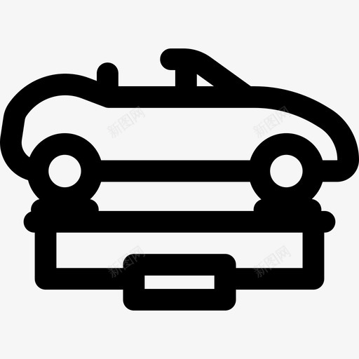公园娱乐设施线性图标svg_新图网 https://ixintu.com 公园 娱乐设施 线性