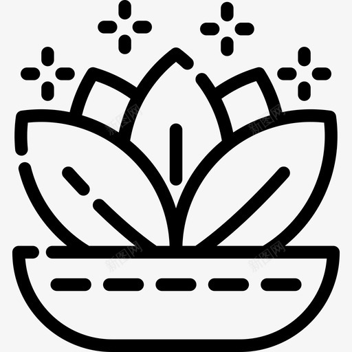 莲花中国直系图标svg_新图网 https://ixintu.com 中国 直系 莲花