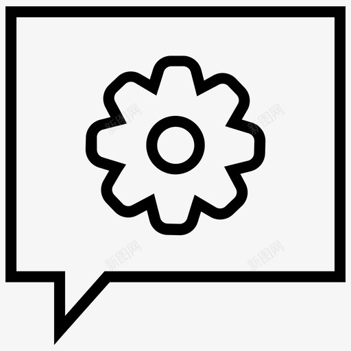 装备聊天泡泡首选项图标svg_新图网 https://ixintu.com 呼叫中心v1 工具 聊天泡泡 装备 通话 首选项