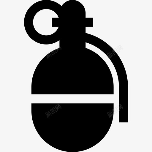 手榴弹武器7装满图标svg_新图网 https://ixintu.com 手榴弹 手榴弹卡通矢量素材 武器7 装满
