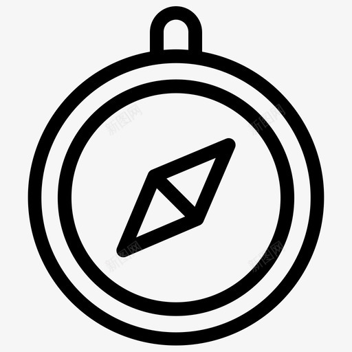 指南针指南针北图标svg_新图网 https://ixintu.com 指南针 指南针北