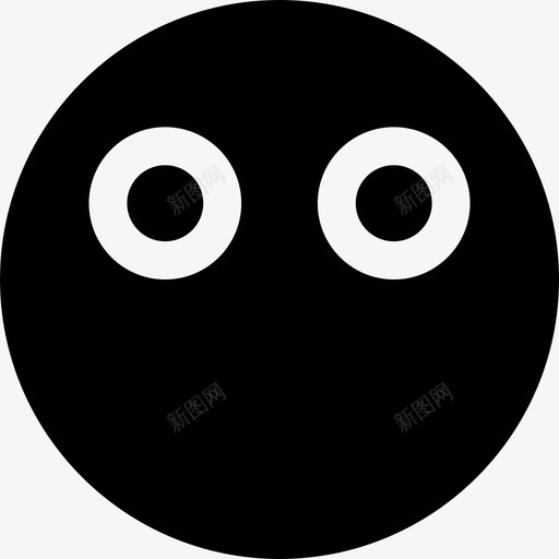 无声表情符号设置填充图标svg_新图网 https://ixintu.com 填充 无声 表情符号设置