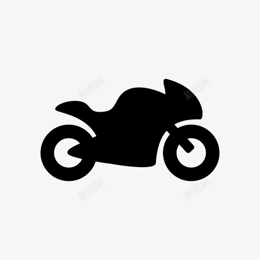 摩托车跑车房产图标svg_新图网 https://ixintu.com 房产 摩托车 跑车