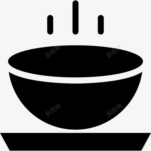 汤食品图标系列填充svg_新图网 https://ixintu.com 填充 汤 食品图标系列
