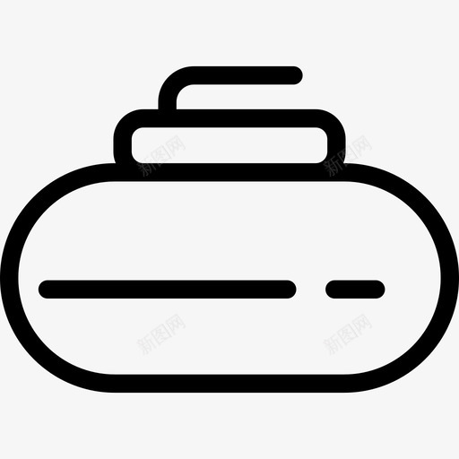 直线运动经典冰壶图标svg_新图网 https://ixintu.com 直线运动 经典冰壶